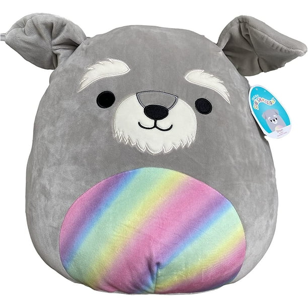 Squishmallow 16 Inch Barb The Purple Dog With Rainbow Ears