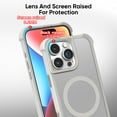 thumbnail image 6 of Allytechgroup Magnetic Case for iPhone 14 Pro Max, Compatible with Magsafe Hard PC Soft TPU Slim Lightweight Shockproof Rugged Heavy Duty Durable Cover Case for Women Men, Black, 6 of 11