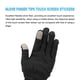 thumbnail image 4 of Guantes de pegatinas para pantalla táctil 1"x0.8" de ultra alta sensibilidad, fibra plateada flexible, pegatinas ultra delgadas, paquete de 16, 4 of 6