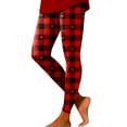 thumbnail image 1 of Gibobby Leggings cintura alta Leggings deportivos con estampado del día de San Valentín para mujer（Negro， M), 1 of 4