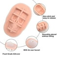 thumbnail image 3 of Baseball Shape Ice Cubes Mold Flexible Silicone Ice Making Mould for Daily Use, 3 of 11