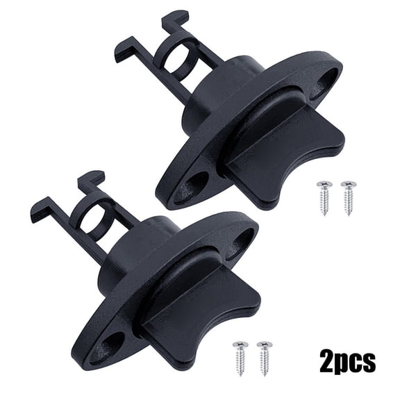 2X Boat Nylon Oval Garboard Drain Plug Fits 1'' Hole Screw Thread 3/4" For Boats