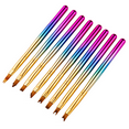thumbnail image 1 of Double-End Nail Art Brushes Kit Professional Manicure Tools Kit with Painting Dotting Line Pen, 1 of 5
