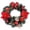 01-C-Red 15.75in, variant on Hvmvliv 15.75in Christmas LED Wreath Christmas Wreath for Front Door Artificial Xmas Wreath with Lights Outdoor Christmas Decorations Red