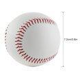 thumbnail image 3 of 4 PCS Soft Baseballs PU Training Baseball 9 inch Perimeter Practice Baseball for Children Adults, 3 of 6