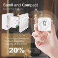 thumbnail image 5 of Tuya Wifi Mini Smart Switch 16A 2-Way DIY Switches SmartLife App Timer, 5 of 5