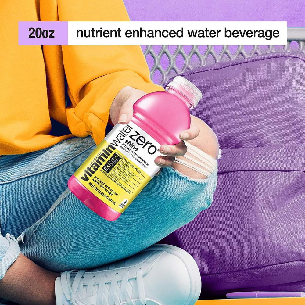 Glaceau Zero Vitamin Water (shine strawberry-lemonade)
