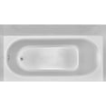 thumbnail image 5 of American Standard Princeton 60 x 30-inch Americast Left-Hand Drain Integral Apron Rectangular Bathtub in White, 5 of 10