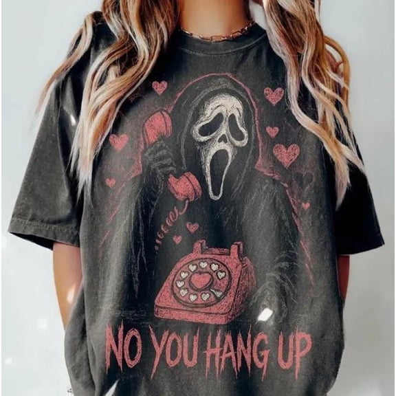 No YOU halloween HANG UP Shirts, Comfort Colors Benito Tee Vintage Graphics Tee