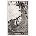 thumbnail image 2 of Hoytema, Theo van 21x32 White Modern Wood Framed Museum Art Print Titled - New Year, 2 of 4