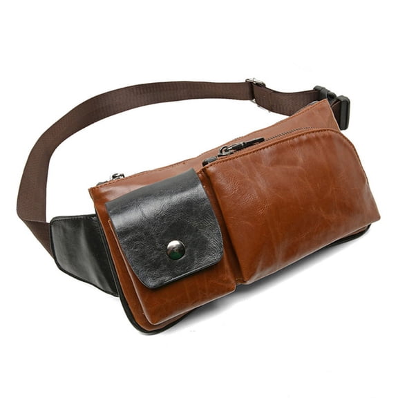 2021 new single shoulder bag man retro chest pack Satchel Bag Purse Bag men sports leisure Korean tide,Khaki