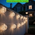 thumbnail image 3 of Beatineon 10.3ft Big Globe Bulb String Lights, 9 Large G100 Bulbs Warm White 2700K, Connectable Indoor Outdoor Party Lighting, Plug-in Fairy Lights for Patio, Bedroom, Halloween, Christmas, 3 of 10