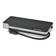 thumbnail image 2 of StarTech.com USB C Multiport Adapter, USB-C to 4K HDMI or VGA Display/Video/Monitor with 100W Power Delivery Pass-through, 10Gbps USB Hub, MicroSD, Ethernet, USB 3.1 Gen 2 Type-C Mini Dock - Works w/ Thunderbolt 3 (CDP2HVGUASPD) - Docking station - USB-C 3.1 Gen 2 / Thunderbolt 3 - HDMI, VGA - 1GbE, 2 of 11