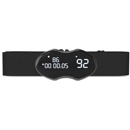 Heart Rate Monitor Chest Strap with Digital Display,  and ANT  Heart Rate Monitor Compatible with Polar/Strava/Peloton$$Beauty, Personal Care, & Hygiene