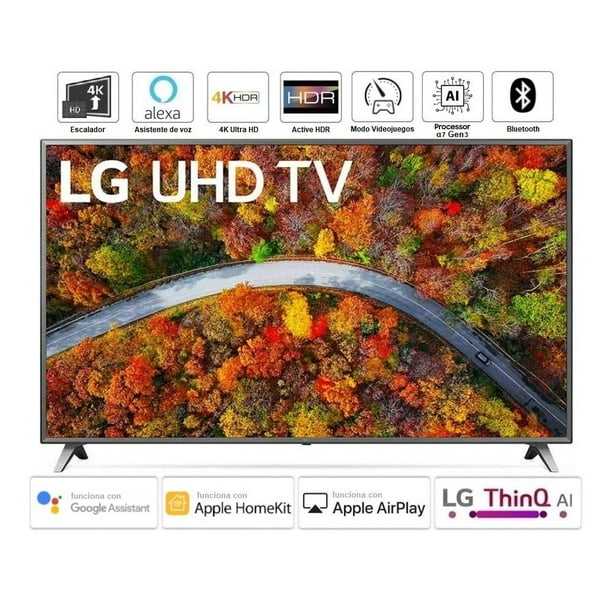 TV LG 75 Pulgadas 4K Ultra HD Smart TV LED 75UN9070AUD