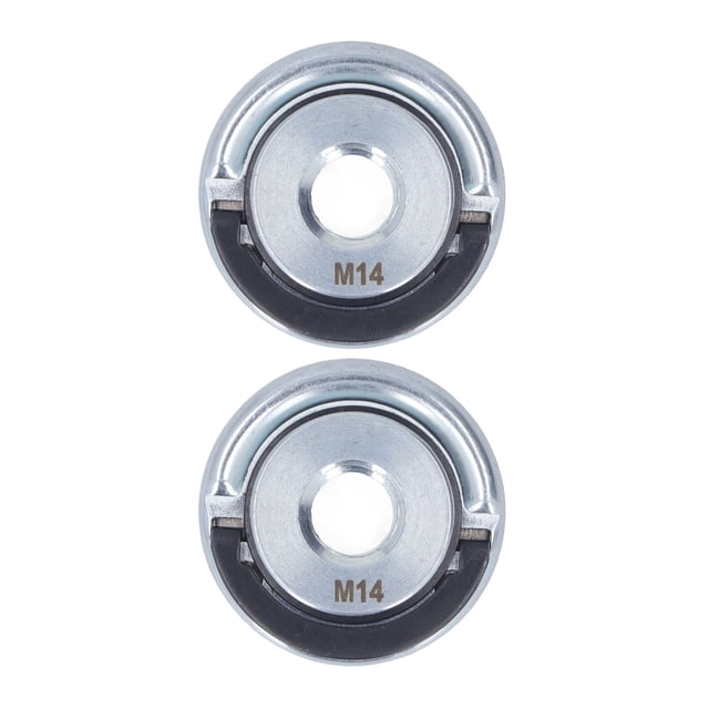 Tuerca con Reborde para Amoladora Angular, Placa de Presión Autoblocante de Metal M14, Abrazadera Rápida, Piezas de Repuesto para Herramientas Eléctricas, Diámetro de 45mm, 2 uds.