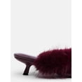 thumbnail image 5 of Scoop Women's Faux Fur Kitten Heels, 5 of 7