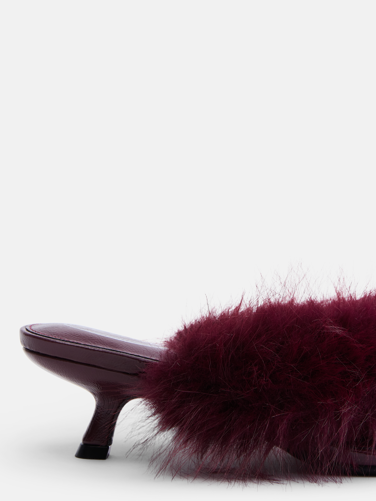 Scoop Women's Faux Fur Kitten Heel photo 5