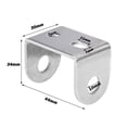 thumbnail image 1 of Bracket Stainless Steel Ocean Inflatable Kayak Rudder Mounting Bracket Rudder Holder, 1 of 6