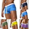 thumbnail image 5 of Mens Summer Swimming Board Shorts Swim Shorts Trunks Swimwear Beach Boxer Trunk, 5 of 11
