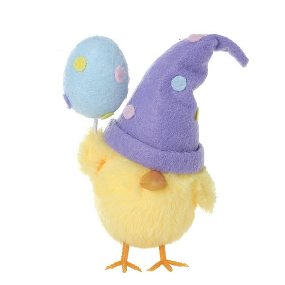 COMTOA Clearance Baby Chick Duck Easter Decorations,Yellow Spring Decor Realistic Easter Figurines as Spring Decorations or Holiday Parties, Decorative Farm Animals as Farmhouse Decor