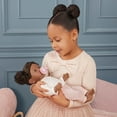 thumbnail image 6 of LullaBaby 14-inch Baby Doll Curly Dark-Brown Hair, Brown Eyes, 6 of 11