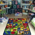 thumbnail image 2 of Fun Rugs Fun Time ABC Food Kids Rugs 39" x 58" Rug, 2 of 2