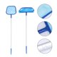 thumbnail image 2 of 1 Set Pool Scoop Net Telescopic Aluminum Rod Cleaning Net Pool Leaf Catching Net, 2 of 4