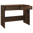 thumbnail image 5 of vidaXL Desk Smoked Oak 101x50x76.5 cm Engineered Wood, 5 of 5