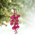 thumbnail image 3 of TERGAYEE Christmas Tree Decoration Berry Pendants Berry Pendants in Various Colors Artificial Branches Christmas Props Christmas Decorations, 3 of 4