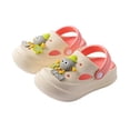 thumbnail image 4 of Boys Girls Toddler Clogs Cute Cartoon Garden Clogs on Water Shoes One-Foot Slide Slipper Waterproof Beach Pool Sandals (Toddler/Little Kids/Big Kids), 4 of 5