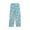 Embossed Snowflake - Blue, variant on Just Love Plush Pajama Pants for Girls 45611-10539-GRY-4 (Girls 6X, Embossed Snowflake - Blue)