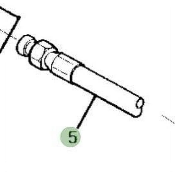 John Deere Original Equipment Hydraulic Hose - AM115774