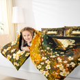 thumbnail image 4 of Manfei Cute Pets Dog 7pcs Queen Bedding,Cartoon Halloween Lantern Bedding Comforter Set Queen,Gray,Halloween Reversible, 4 of 7