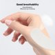 thumbnail image 4 of Tiras extensoras de piel medio anillo adhesivo hidrocoloide cortable 20 piezas cinta de barrera de ostomía a prueba de fugas hipoalergénica impermeable para bolsas de estoma ANGGREK Otros, 4 of 8