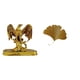 thumbnail image 1 of Escultura,Estatua de resina,figura decorativa para el hogar.,Esculturas de pared de hojas,Esculturas de pared de hierro forjado con hojas de ginkgo,Escultura de pared con hojas de ginkgo para, 1 of 7