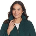 thumbnail image 4 of Women's Gallery Side-Tab Quilted Jacket Color: Black Size: SMALL, 4 of 4