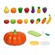 thumbnail image 1 of Caja de almacenamiento de calabazas, música para pelar frutas y verduras, sabores de calabaza, simulación de educación temprana, juguetes para pelar frutas, regalos navideños, 1 of 6