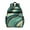 Blue And Gold, variant on Black White Marble Gold Line Pattern Backpack for School,Cute School Bag,Schoolbag with Adjustable Shoulder Straps & Padded Back,15.25"x11.5"x5.25"
