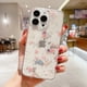 thumbnail image 1 of Funda de flores de estrellas brillantes para Iphone 14 13 12 11 Pro XS Max Mini X XR 7 8 Plus SE2, funda de Tpu suave transparente ultrafina Tan Jianjun unisex, 1 of 2
