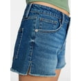thumbnail image 4 of No Boundaries Mid-Rise Denim Shorts, 3" Inseam, Women's 00-20, 4 of 5
