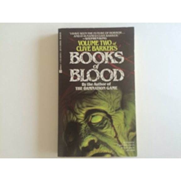 Pre-Owned Books of Blood Volume 2 (Unknown) 0425087395 9780425087398