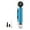 Blue, variant on Ball Pump with Pressure Gauge Multipurpose Lightweight Durable Hand Air Pump Blue