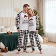 thumbnail image 6 of Nibbcoa Christmas Family Matching Pajamas Set Long Sleeve Plaid Tops and Pants Set Loungewear, 6 of 10