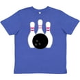 thumbnail image 3 of Inktastic Bowling Pins (pink) Youth T-Shirt, 3 of 5