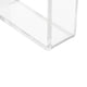 thumbnail image 3 of Porte-rouleau de papier toilette mural en acrylique transparent sans perçage pour salle de bain et cuisine, 3 of 4