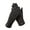 Black, variant on Women’s Convertible Flip Thumb & Index Finger Warm Gloves Soft Thermal Touch Friendly Gloves for Driving Cycling Gray One Size
