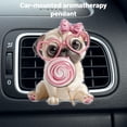 thumbnail image 5 of Cute mouse Animal Acrylic Car Vent Clip Decoration Beautiful Car Interior Accessories for Women Girls Auto Decor Gift B, 1Pcs, 5 of 6