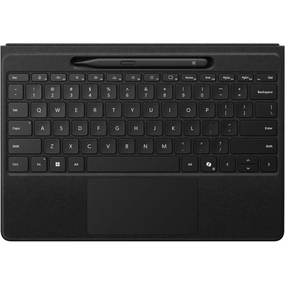 Microsoft Surface Slim Pen (2nd Edition) and Pro Flex Keyboard for Pro (11th Edition), Pro 9, Pro 8 Black