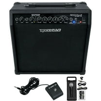 Rockville G-AMP 30 Watt Guitar Combo Amplifier Amp w/Bluetooth Footswitch and Mic